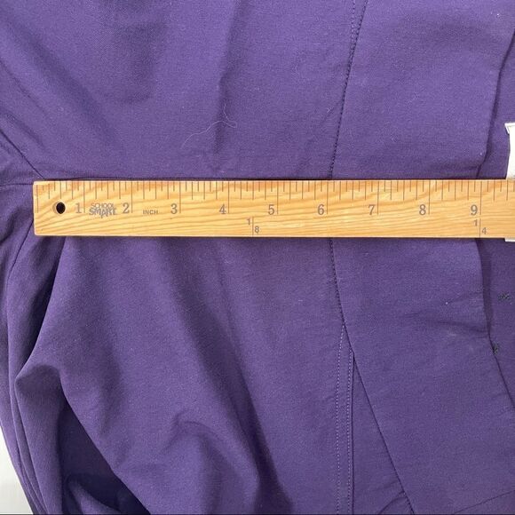 Ricki's Capris Purple Stretch Pull-On Women's Size Medium - Picture 5 of 7